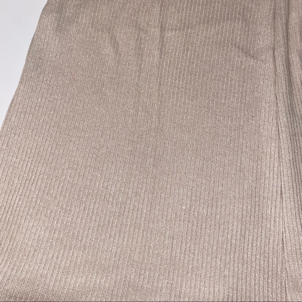 Cream Knit Pants - Picture 2 of 5